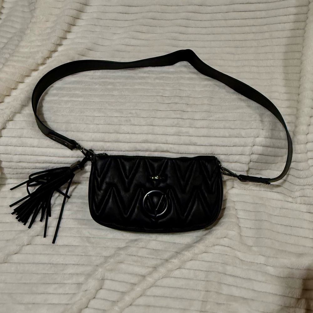 Valentino By Mario Valentino Black Crossbody Bag